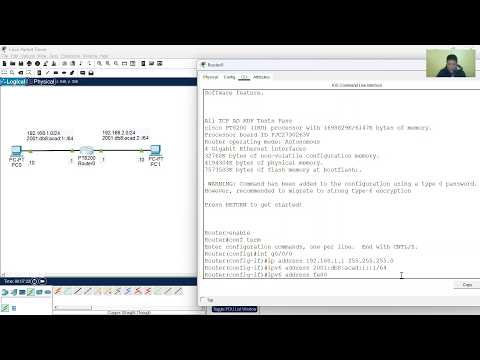 Router 8200 - IPv4, IPv6 and Two Subnets