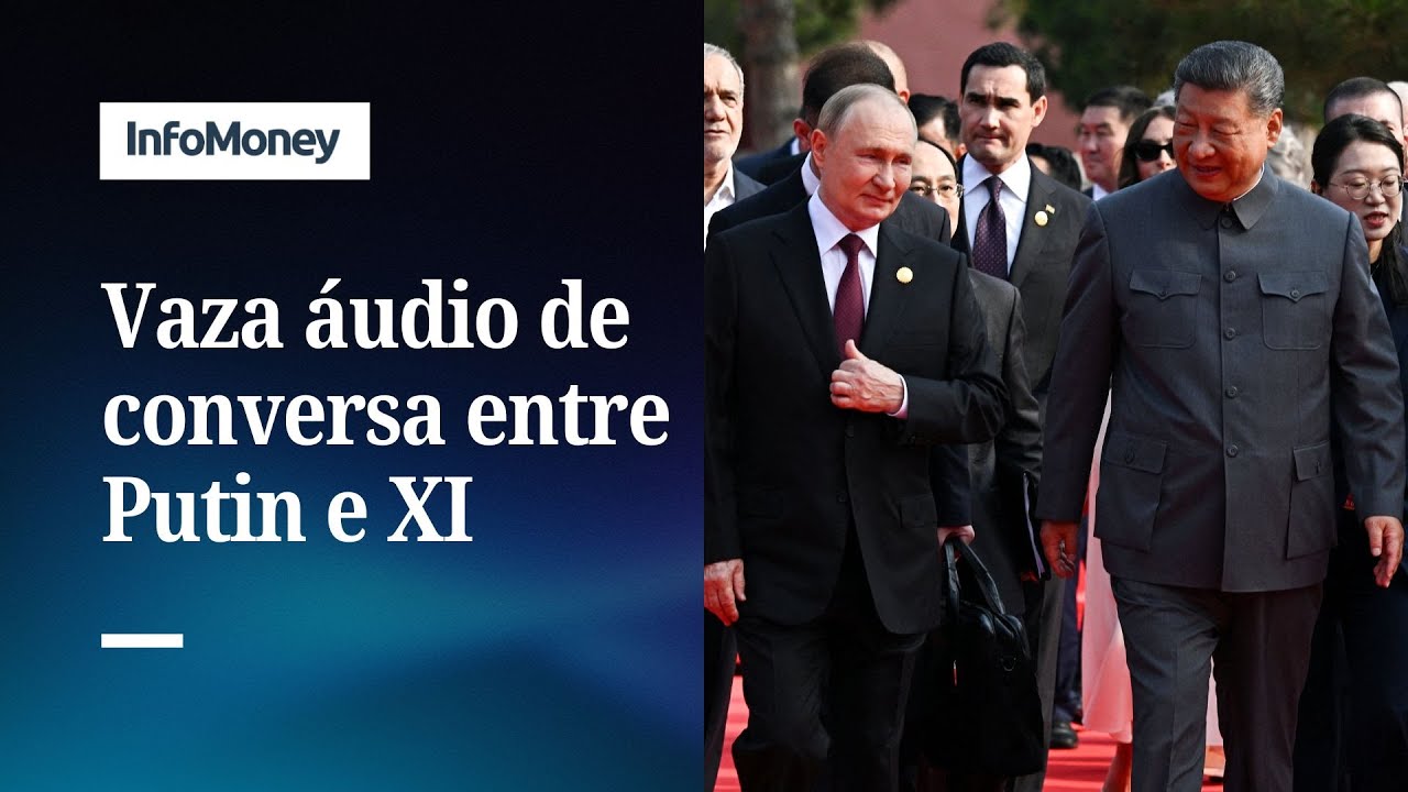 Vaza conversa entre Putin e Xi sobre imortalidade em Pequim | InfoMoney News