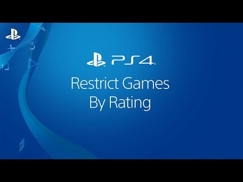 Restrict a Child Account’s Access to PS4 Games By Rating | PlayStation