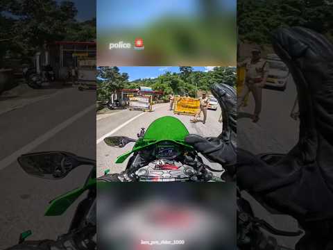 Police 🚨 pro rider father ❤️/ ninja zx10r/ agastya father ❤️/ exhaust / #prorider1000 #sad #shorts