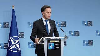 🟢 LIVE Declarații de presă comune cu Secretarul General NATO, Mark Rutte - sediul NATO Bruxelles