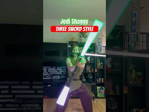 Jedi Shaggy Three Sword Style