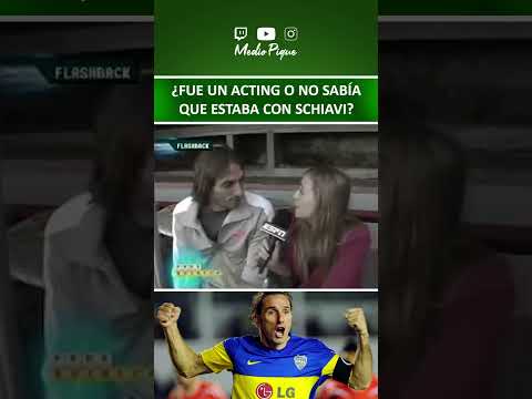 ¿FUE UN ACTING O NO SABÍA QUE ESTABA CON SCHIAVI? #futbolargentino #schiavi #boca #bocajuniors