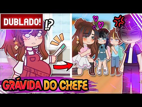 [ DUBLADO ] SE ESTIVESSEMOS EM: MEU CHEFE É MEU EX MARIDO E O FILHO DO PORTAL 😱 | GACHA CLUB