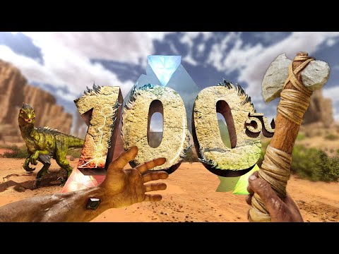 ผมเอาชีวิตรอด 100 วัน ในเกม ARK Survival : Scorched Earth และนี้คือเรื่องราวทั้งหมดครับ