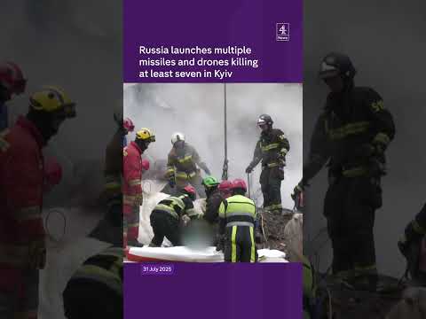 Russian missiles kill seven in Kyiv