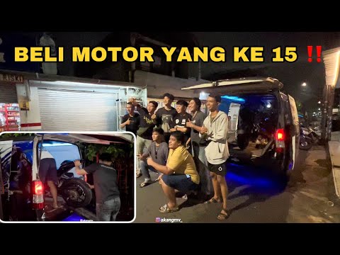 AKANG MV BELI MOTOR LAGI YANG KE 15‼️KIRA KIRA MOTOR APA GAYS⁉️