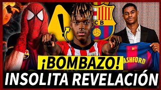 REVELADO!😱¡NICO WILLIAMS SE OFRECIÓ al BARÇA ESTE VERANO! (RASHFORD SIEMPRE FUE LA MEJOR OPCIÓN)