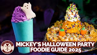 Mickey's Not-So-Scary Halloween Party 2025 Foodie Guide | Disney Dining Show