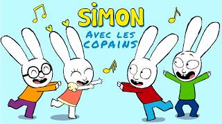 Avec les copains 🎶 | Simon Superlapin Chanson pour enfants