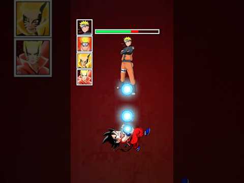 Goku va Naruto Clash #demonslayer #anime #demonsong #naruto #bdz #dragonballz #dragonball
