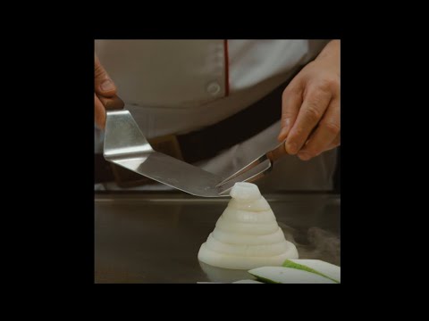 #BenihanaChallenge - Onion Volcano