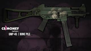 UMP-45 Bone Pile Gameplay