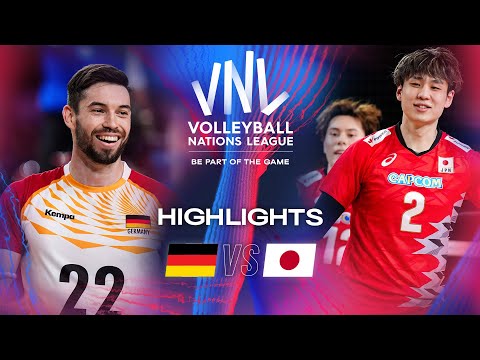 2024 VNL Full Set 5 Japan vs Germany 👀