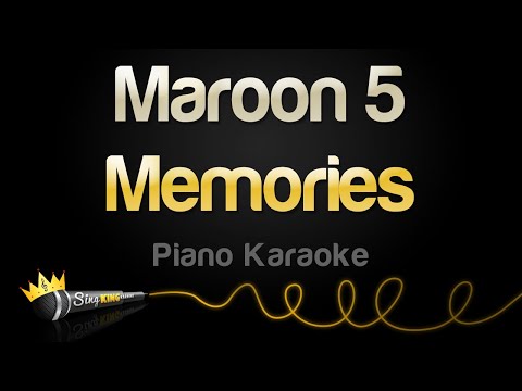 Maroon 5 – Memories (Piano Karaoke)