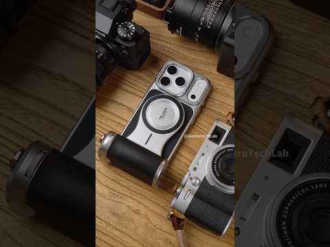 One second, your iPhone 17 turns into a retro camera. ​⁠