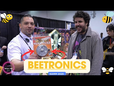 🐝 Beetronics FX - Live From The Hive: Interview at NAMM 2025 – Fuzz Pedals, Modulation & More  🐝