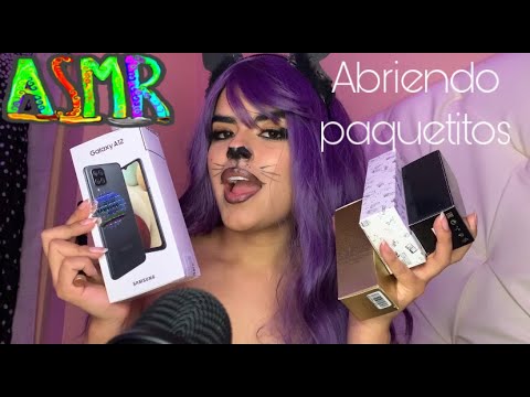 🎙 ASMR - Abriendo paquetitos 🛍 #asmr