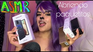 🎙 ASMR - Abriendo paquetitos 🛍 #asmr