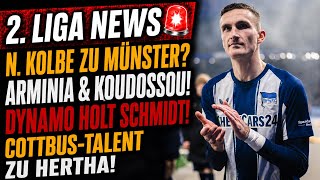Niklas Kolbe zu Münster?🤯 Hertha holt Cottbus-Talent! Koudossou zur Arminia!🔥H96 News!👀 Lührs zu SVD