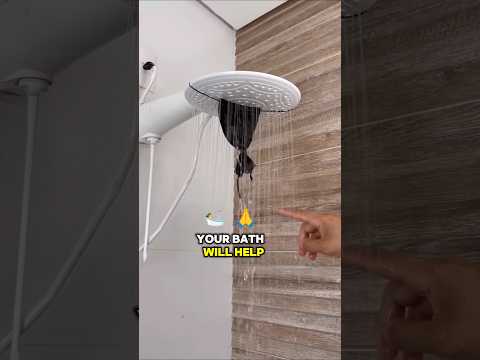 Tie a mask to your shower head and you'll be amazed at the results #shorts #trending #lifehack #diy