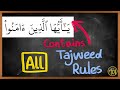 Tajweed Rules and Applications