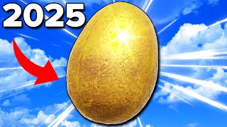 YouTube thumbnail for Enardo's video titled 'I zerged the Easter Event in Rust... (Zerg 2025)'