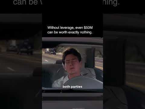 He explained LEVERAGE better than college professors