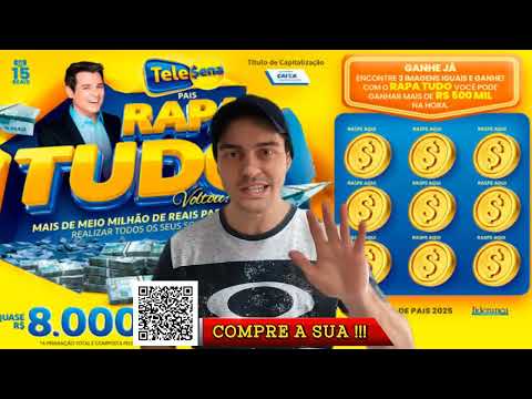 TELE SENA PROMOÇÃO VINTE E UM DA SORTE 10/07/25
