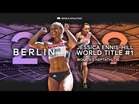 Jessica Ennis-Hill wins first world title | World Athletics Championships Berlin 2009