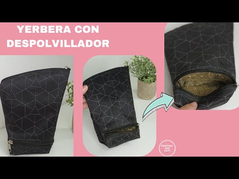 DIY – CÓMO HACER YERBERA DESPOLVILLADOR / Cómo coser yerbera /tutorial de yerbera