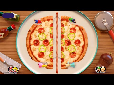 Mario Party Superstars Vs Mario Party The Top 100-Couple Battles - Mario & Peach vs Luigi & Rosalina