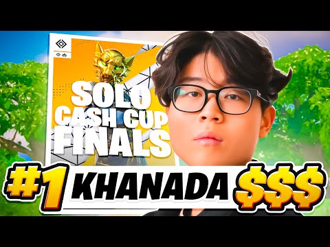 Khanada 1ST PLACE Solo Cash Cup FINALS 🏆