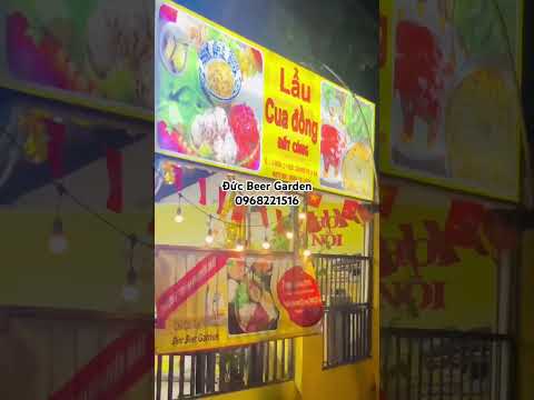 Đức Beer Garden- số 16 đường 12 phường Tăng Nhơn Phú B, Q9. #streetfood #cooking #biahoihanoi