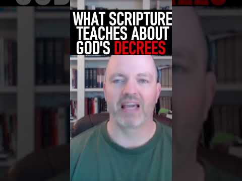 WHAT SCRIPTURE TEACHES ABOUT GOD'S DECREES - Pastor Patrick Hines Podcast #shorts #Christianshorts