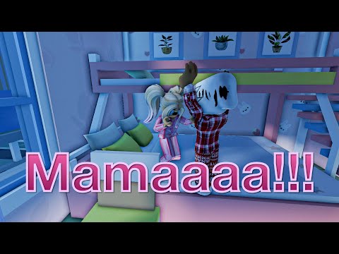 Daniel asusta a Sofia y la mamá lo regaña a Daniel Roblox Livetopia 