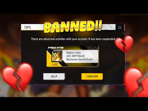 Garena Banned My Free Fire ID Permanently