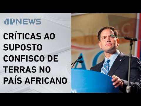 Marco Rubio confirma ausência em encontro do G20