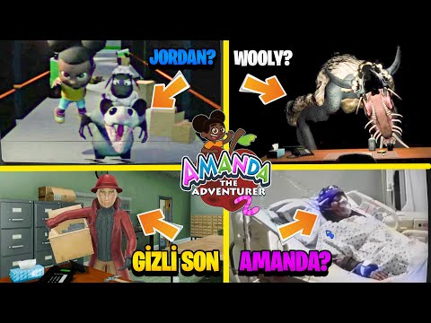 Amanda the Adventurer 2 GİZLİ OYUN SONU | TÜM OYUN SONLARI TÜM KASETLER VE GİZEMLERİ