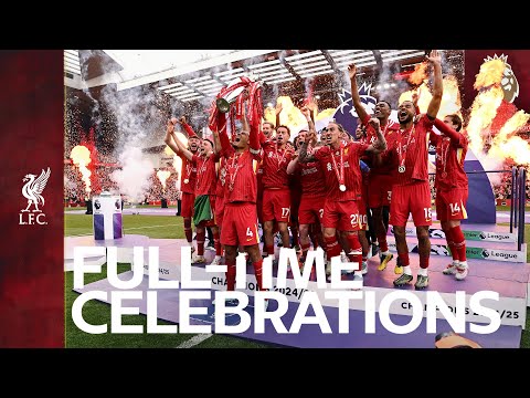 &#128308; LIVE: Liverpool FC&#39;s Full-Time CELEBRATIONS | Premier League