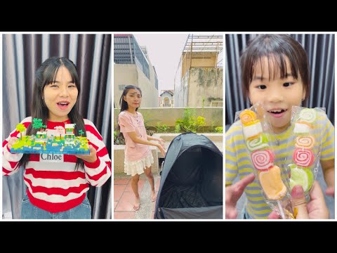 Poor Tent vs Lego House ‼️🎉 Lollipop Family Share 🍭 by Su Hao #shorts