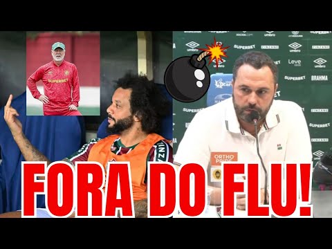 💣 URGENTE! ADEUS DE MARCELO FORA DO FLUMINENSE! SAIBA DOS BASTIDORES NESSE VÍDEO