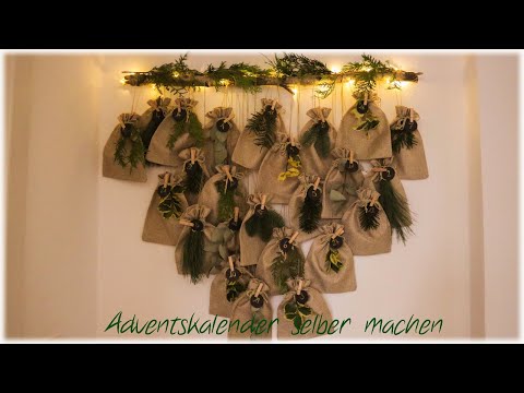 Adventskaleder selber machen * DIY * Advent Calendar