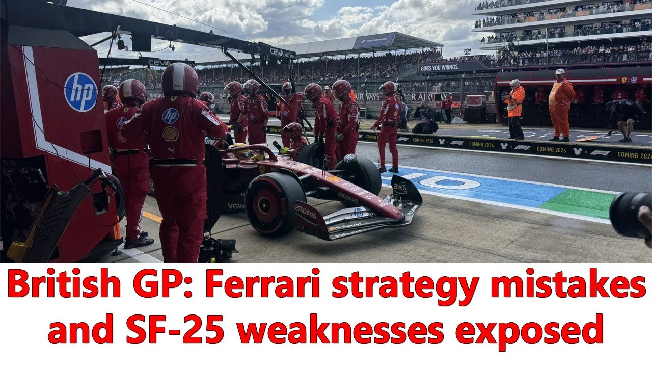 Ferrari’s strategic missteps and SF-25 instability ruin Silverstone potential | F1 British GP review