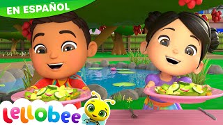La ensalada es deliciosa 🥗 Caricaturas - Canciones Infantiles 🎵 | Lellobee