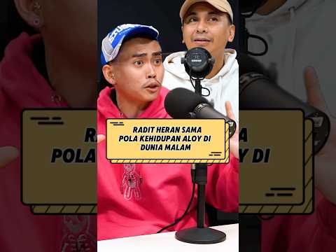 Radit heran sama pola hidup Aloy‼️ #kingaloy #misteraloy #radityadika #shorts