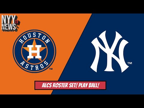 Yankees Set ALCS Roster as Face-Off with Astros Begins!