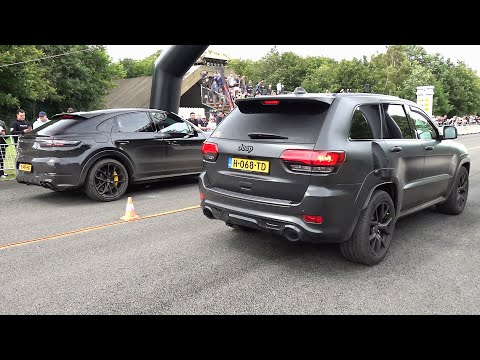 Tuner Cars Drag Race! 1200HP R8 TT, ABT RS3-R, Jeep Cherokee SRT, 800HP M5 F90, Capristo F12, RSQ8