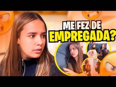 Minha amiga é uma abusada ela não me deixa em paz e quer me fazer de empregada dela 🤨😐