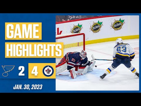 Game Highlights: Jets 4, Blues 2